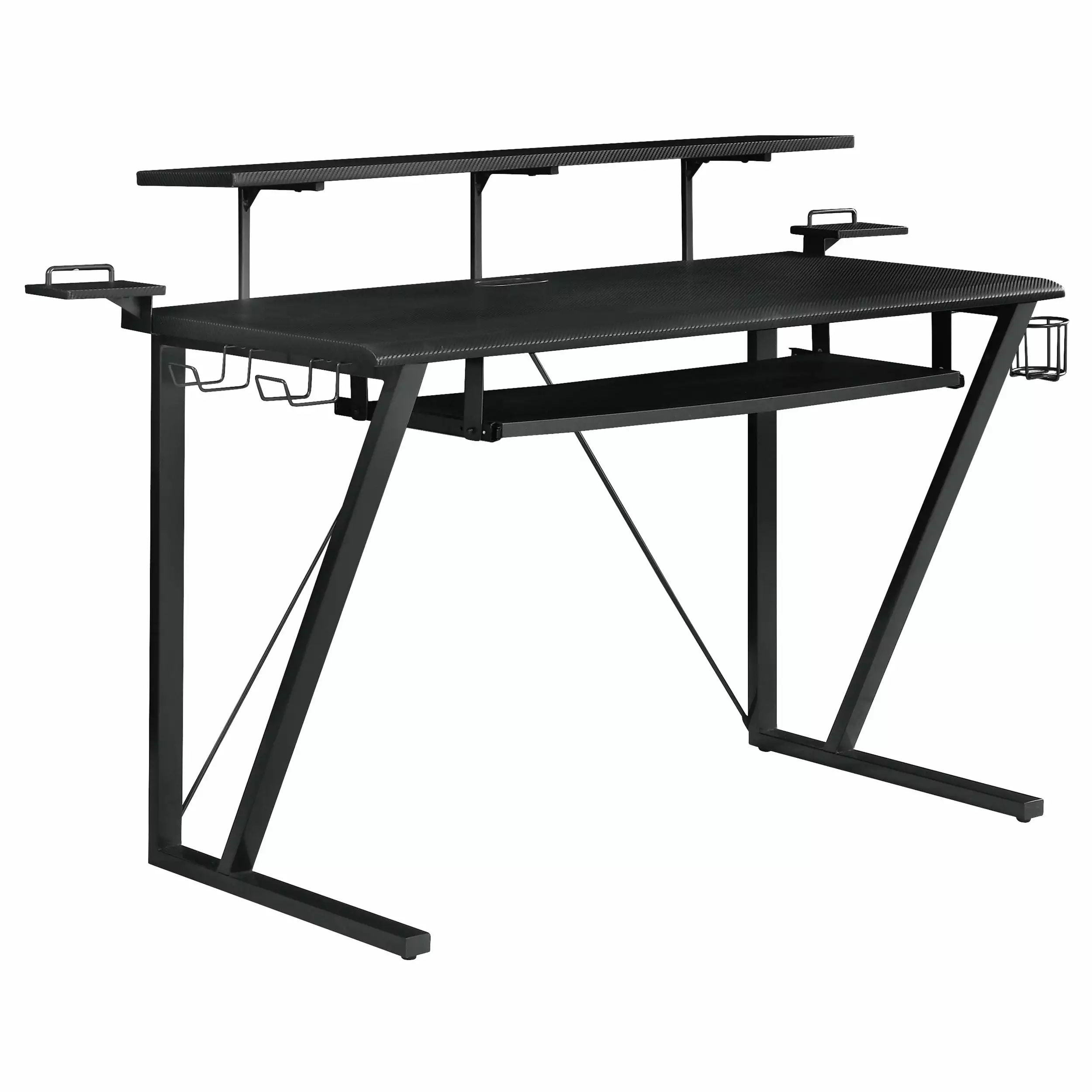 Wedalia Gaming Desk Cup Holder Gunmetal Modon