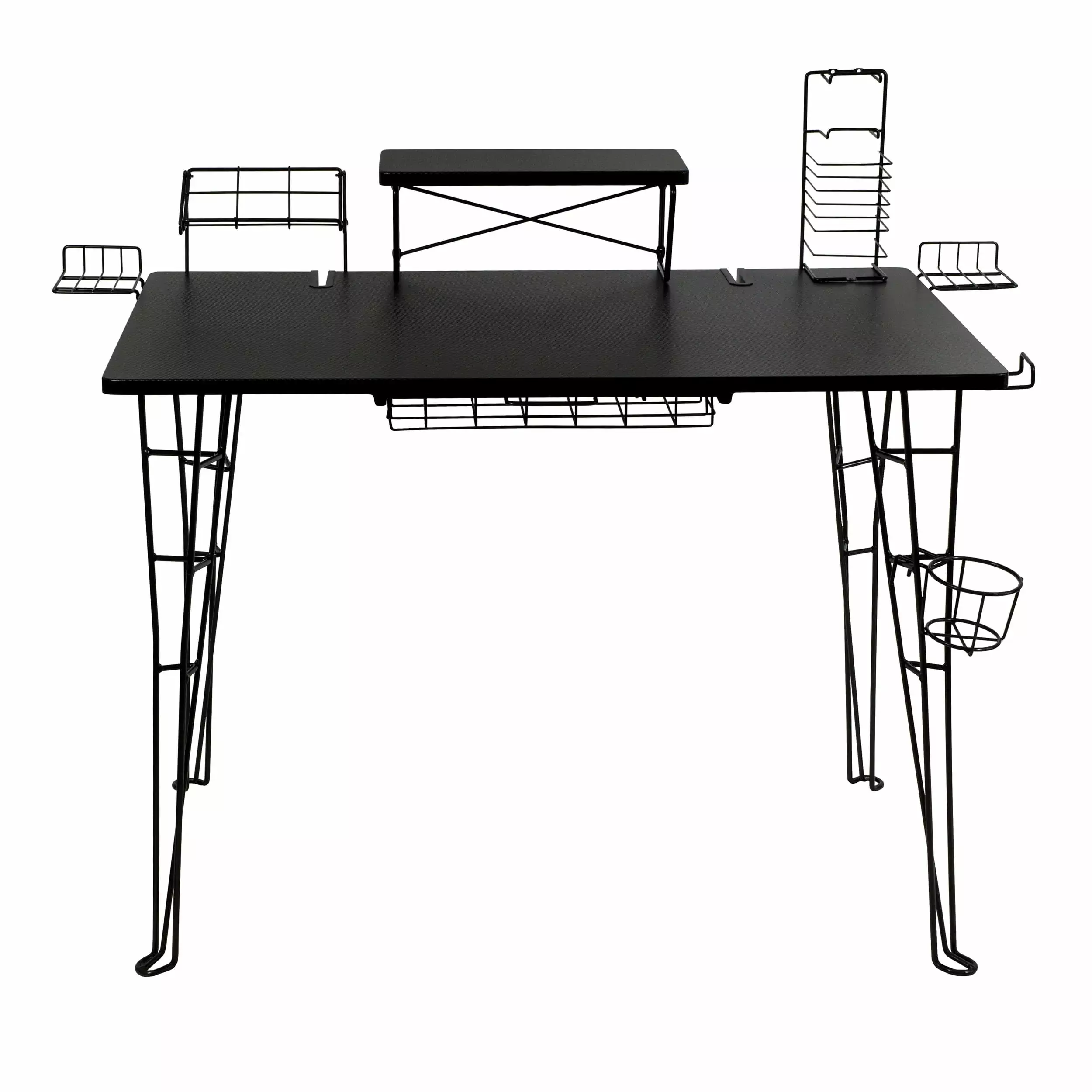 Atlantic Gaming Desk Pro - Metallic Black - Professional Gaming Desk Ergonomic Design unknown