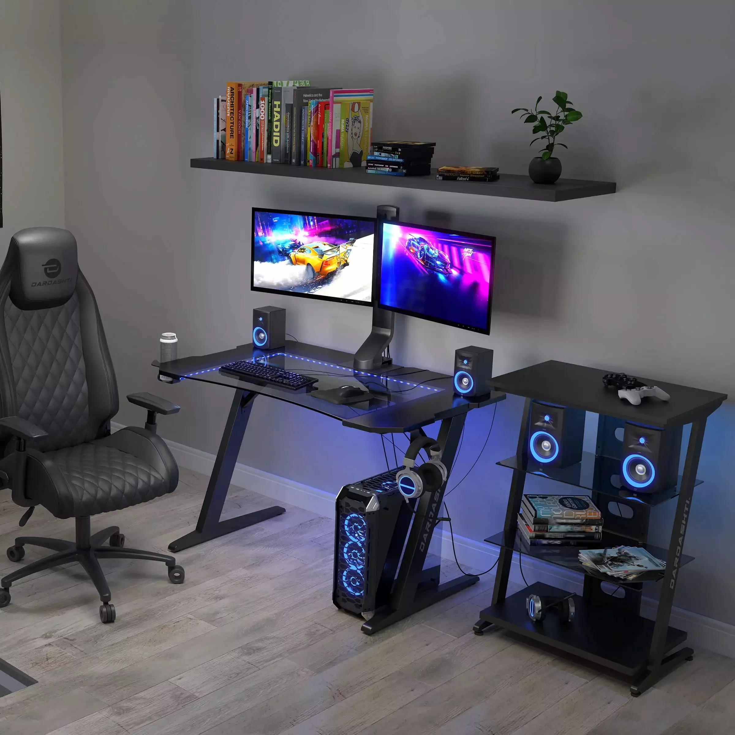 Dardashti Gaming Desk Z1-21-Midnight unknown