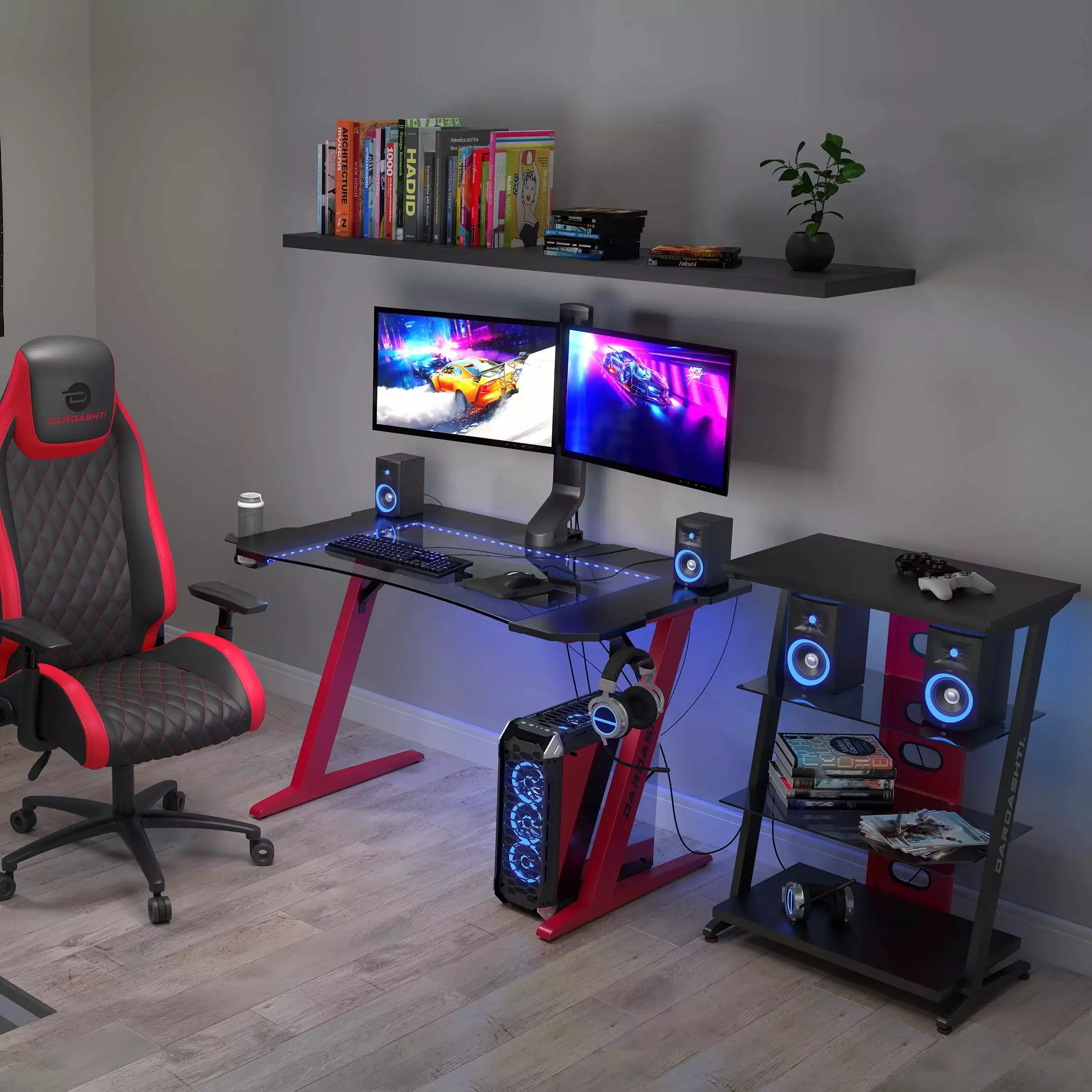 Dardashti Gaming Desk Z1-21-Red unknown