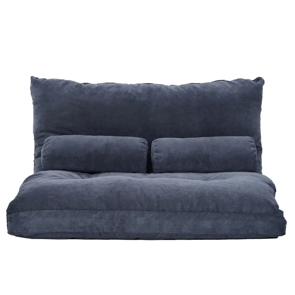 Living Pavilion Orisfur Adjustable Folding Futon Sofa Video Gaming Sofa Two Pillows unknown