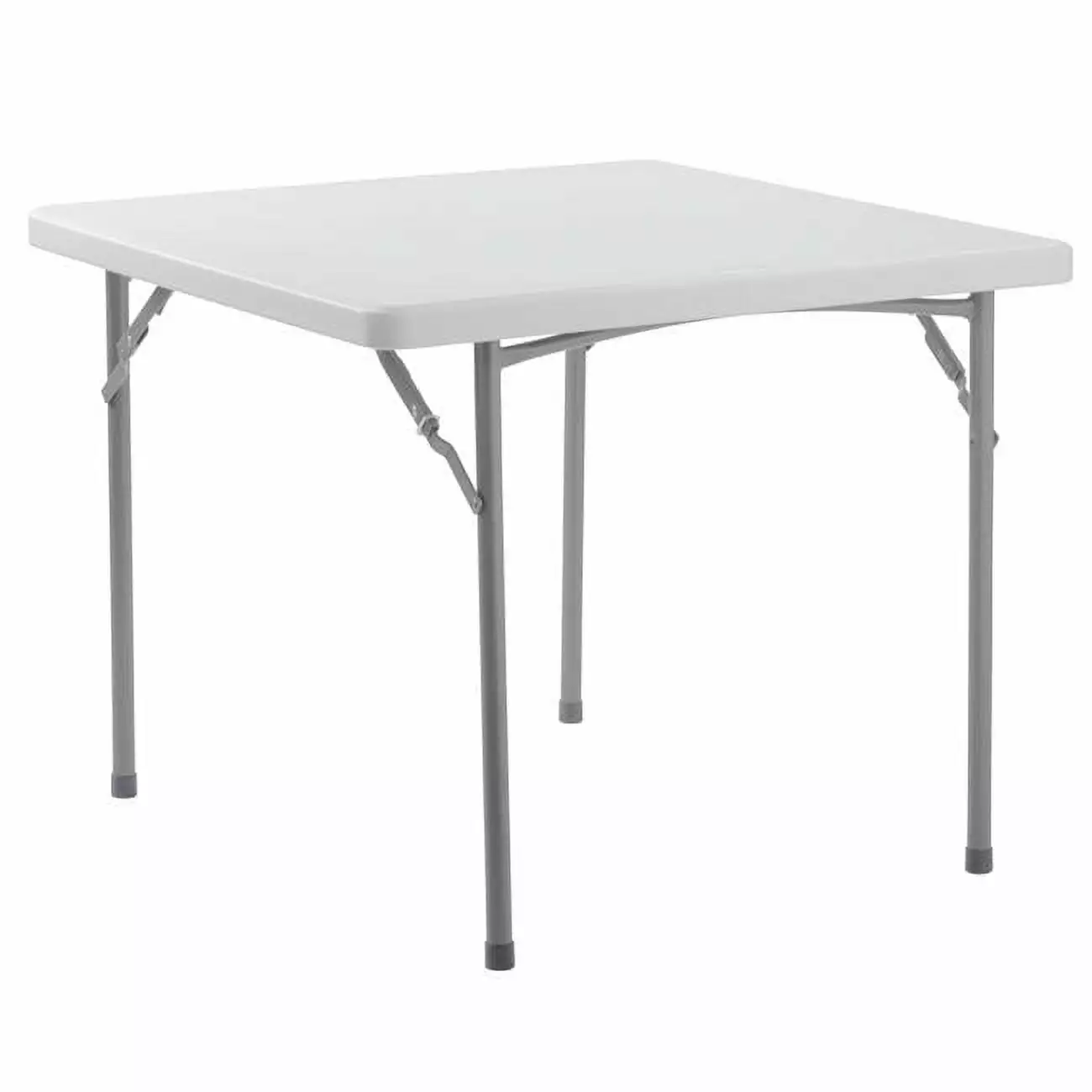 36 x 36 Square Heavy Duty Folding Table Speckled Gray Betterbeds
