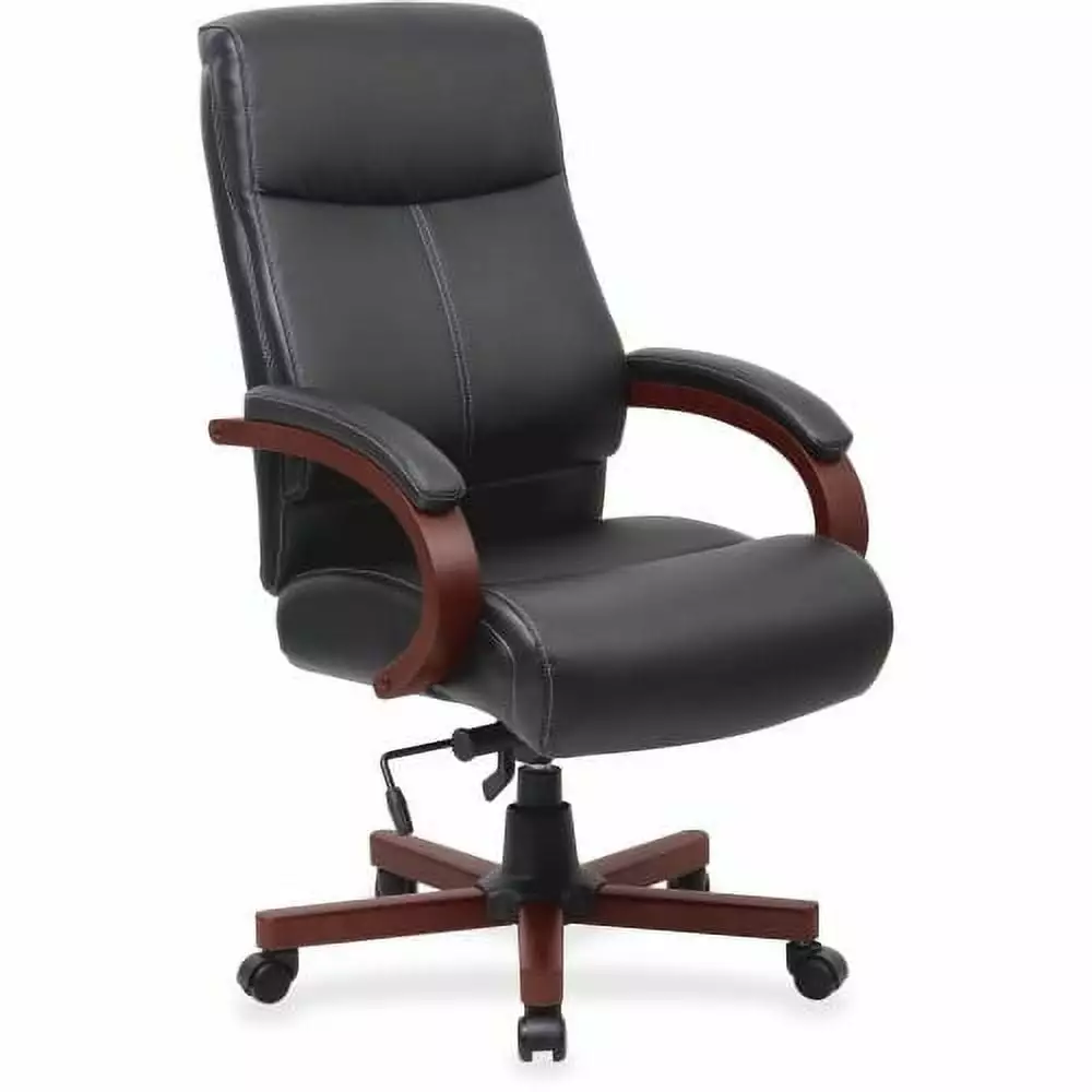 Lorell Hi Back Exec Chair 27x31x47 Black Cherry 69532 Ergonomic Office Seating