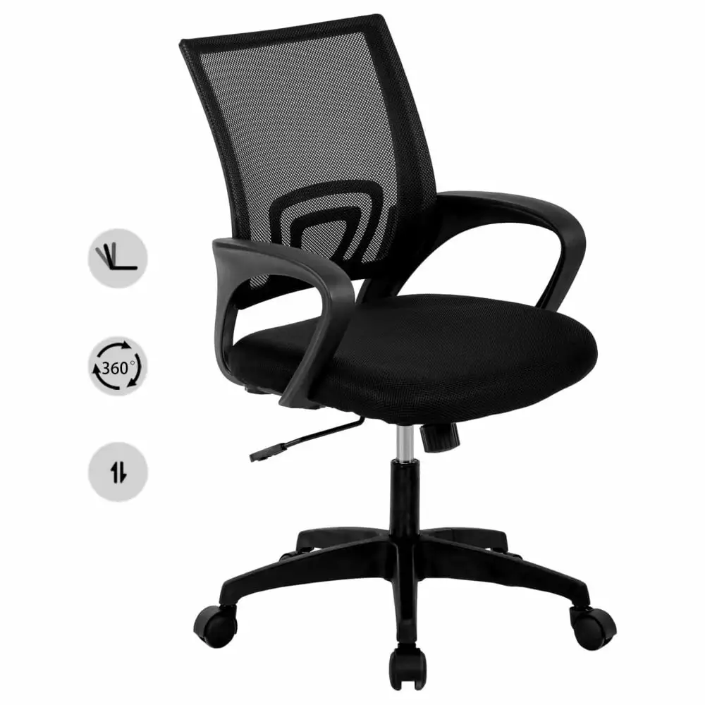 Ergonomic High-Back Office Chair Lumbar Support Executive Swivel Computer Chair ZSHLWM