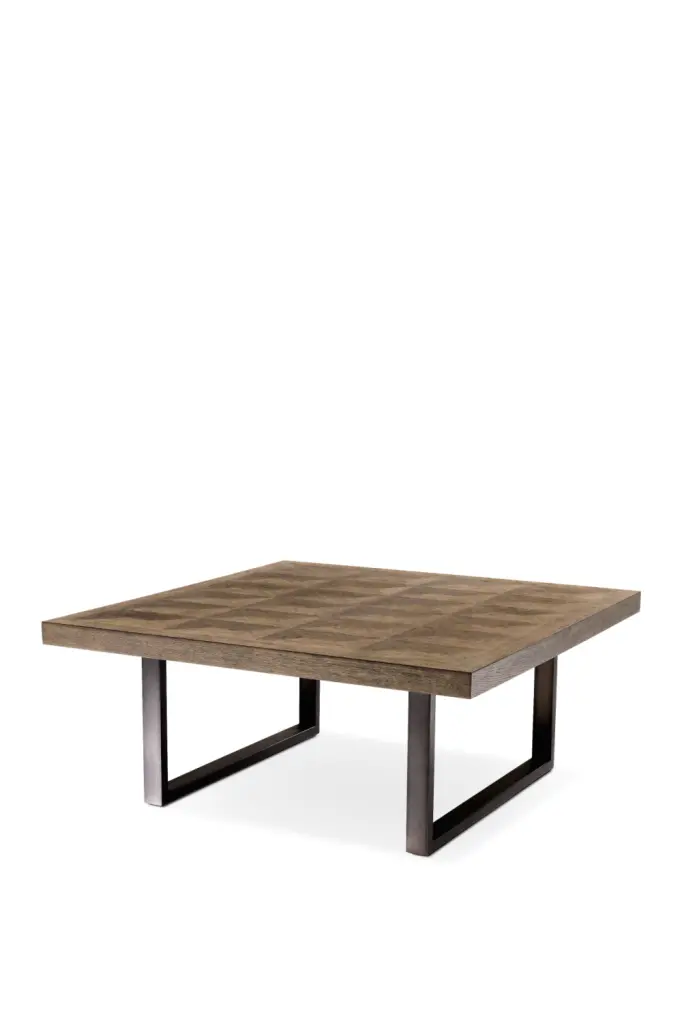 Industrial Oak Coffee Table Eichholtz Gregorio Rustic Living Room Table