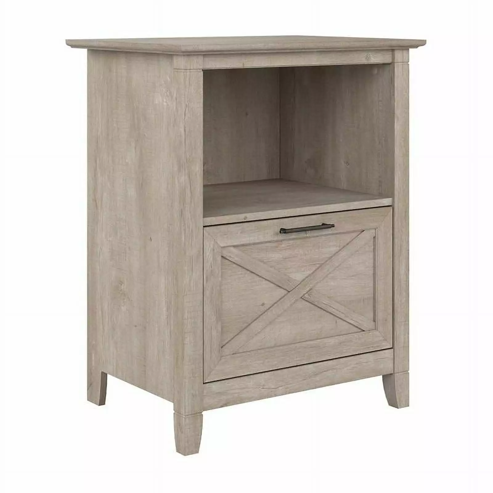 Urbanpro Lateral File Cabinet Shelf Washed Gray Engineered Wood