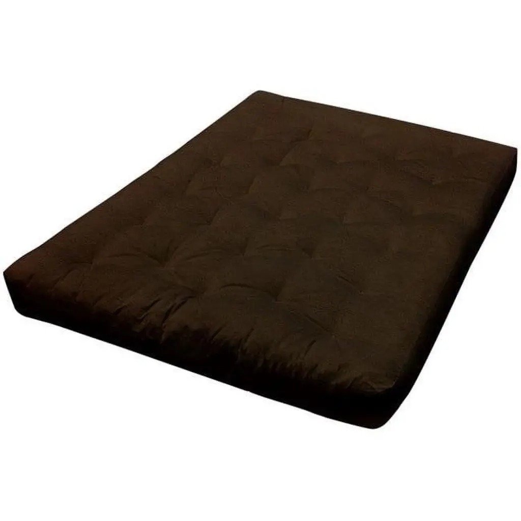 Gold Bond 626 9 Feather Touch II Loveseat 54 x 54 Leather Mattress Dark Brown