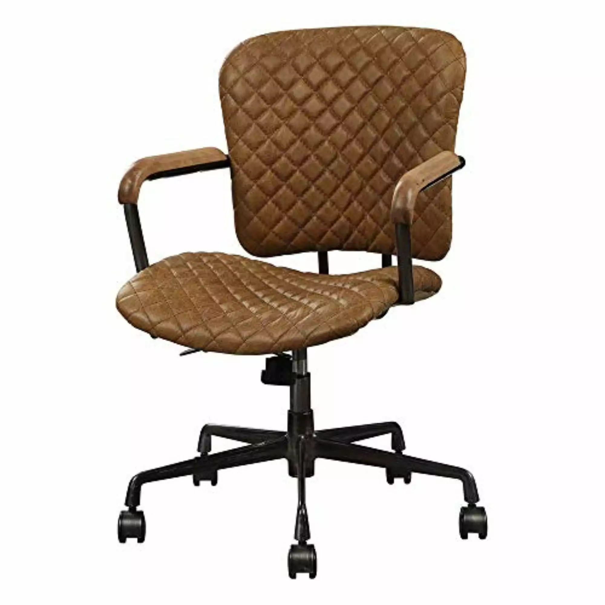 Ergode Executive Office Chair Coffee - Top Grain Leather Ergonomic Desk Chair