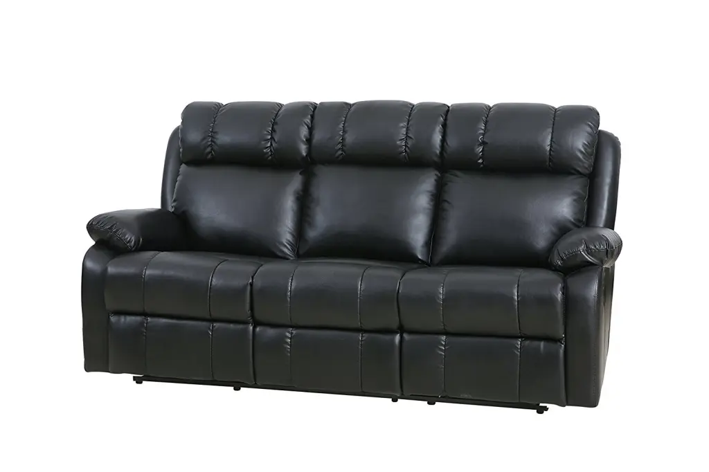 Loveseat Chaise Reclining Couch Recliner Sofa Chair Leather Accent Chair Set - Modern Living Room Seating FDW