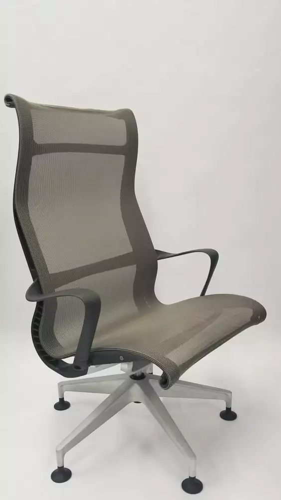 Herman Miller Setu Lounge Chair Stationary Casters