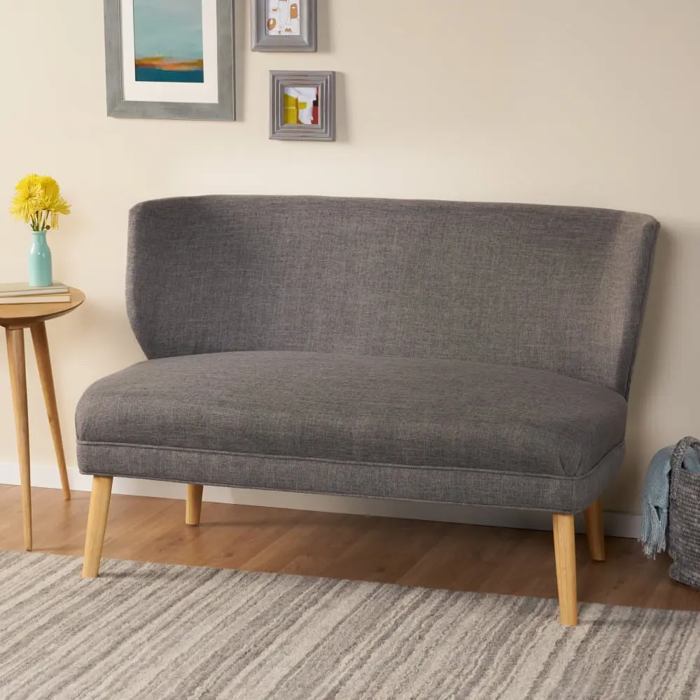 DeeHome Loveseat Chair Compact Comfortable Seating Small Spaces