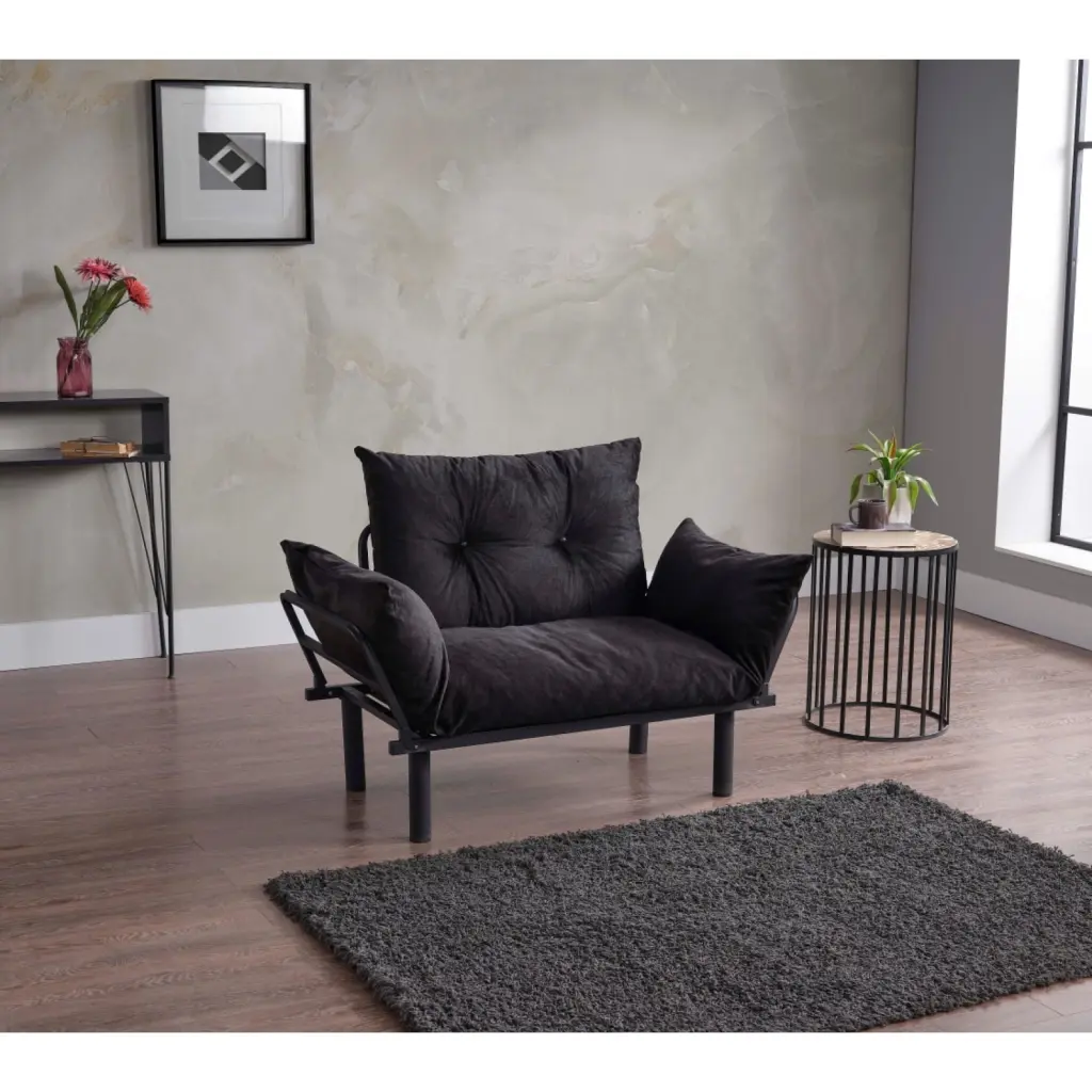 Sona Futon Love Seat 19237 Modern Convertible Sofa Bed Miekor