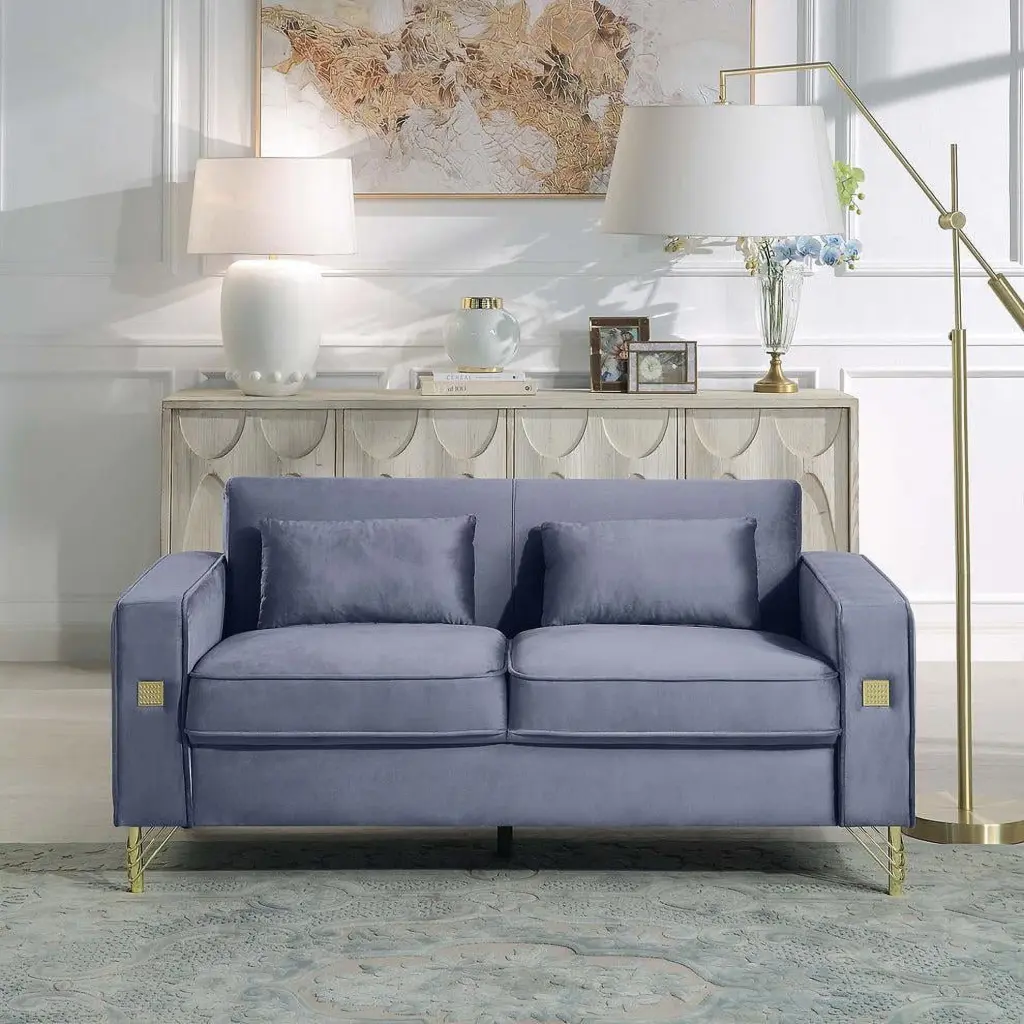 Artisan Design Loveseat Grey