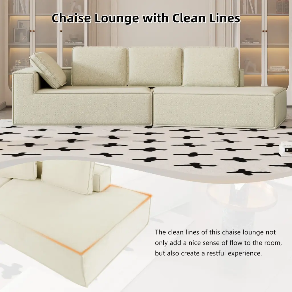 Beige Streamline Loveseat Sofa - One Arm Chaise Lounge Sleeper Loveseat Bed Bath & Beyond