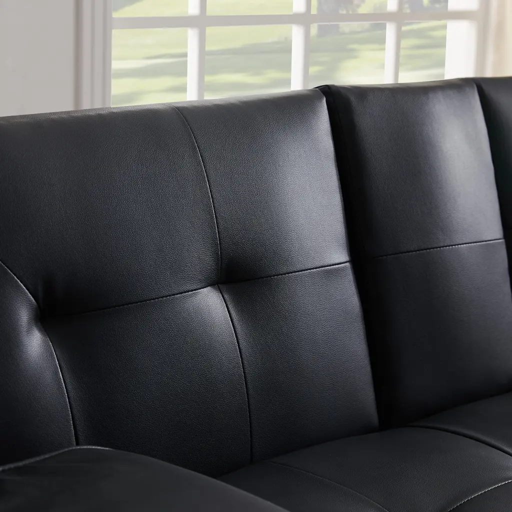 Faux Leather Loveseat Sofa Bed Cup Holders Small Spaces Bed Bath & Beyond