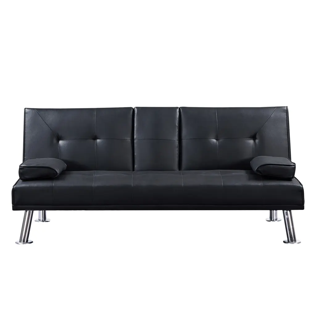 Modern Leather Loveseat Sofa - Stylish Two-Seater Couch Living Room or Office Bed Bath & Beyond