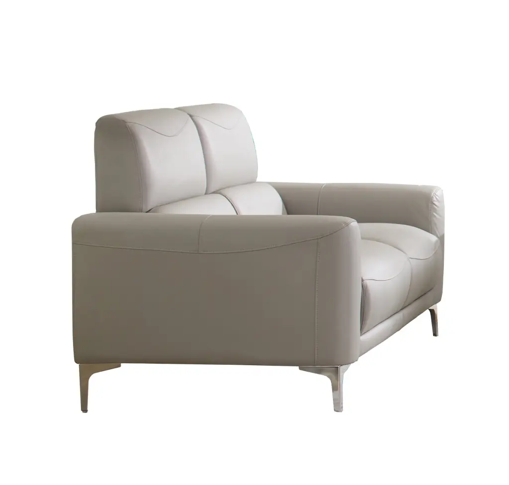 Glenmark Track Arm Upholstered Loveseat Taupe Comfortable 2-Seater Sofa Coaster Company