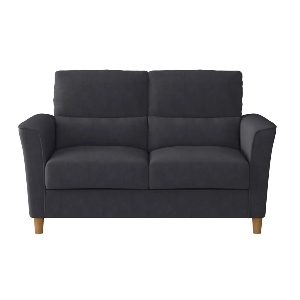 CorLiving Georgia Upholstered Loveseat Sofa Living Room