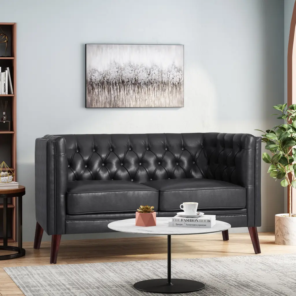 CoSoTower Loveseat Modern Comfortable 2-Seater Sofa Small Spaces