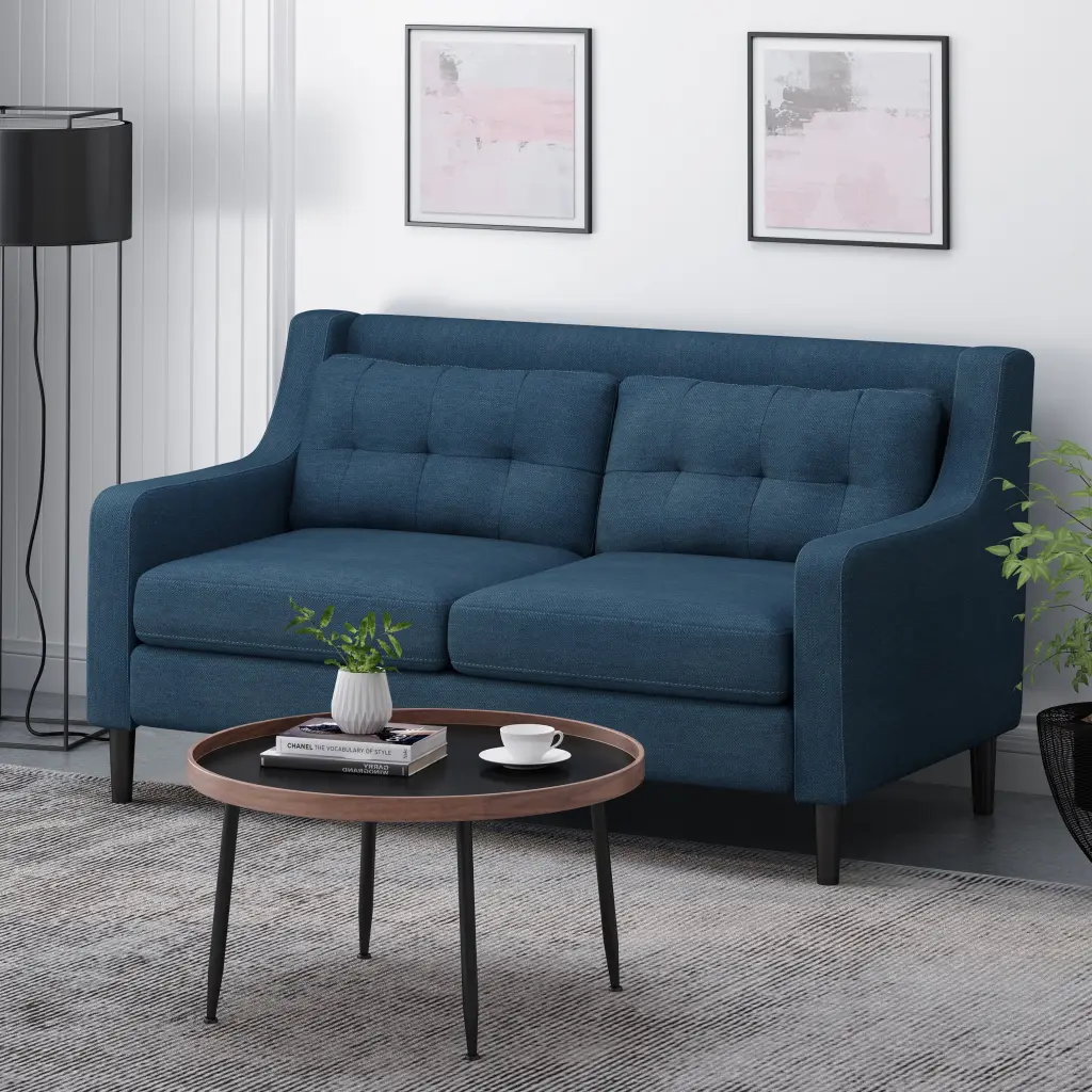 DeeHome Loveseat Comfortable and Stylish Small Spaces