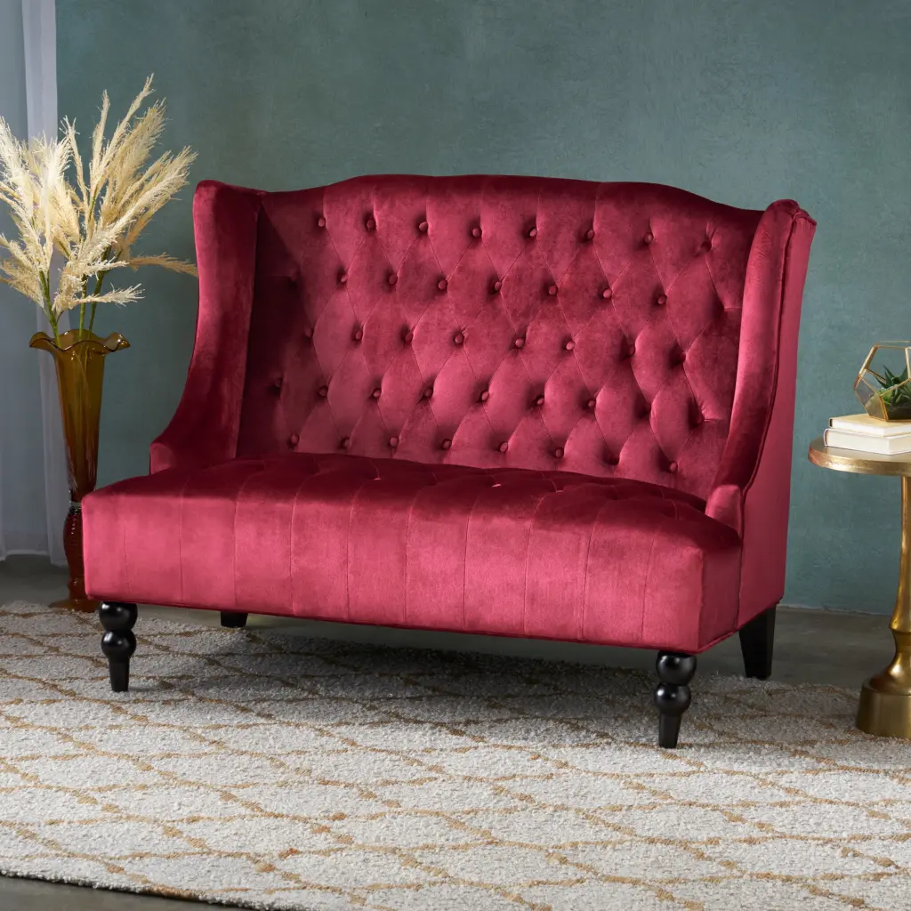 DeeHome Loveseat - Simple and Stylish 2-Seater Sofa