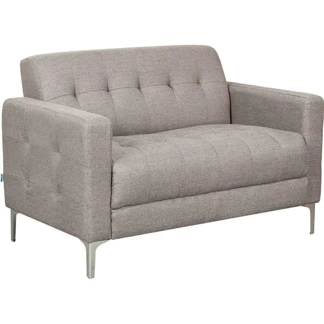 Global Industrial Fabric Upholstered Loveseat 49-1/4W Tan - Durable Sofa Global Industries