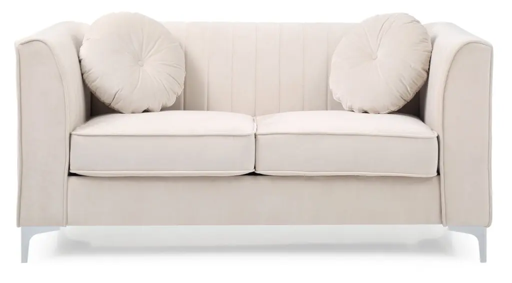 Ivory Delight Loveseat Go Green Woods
