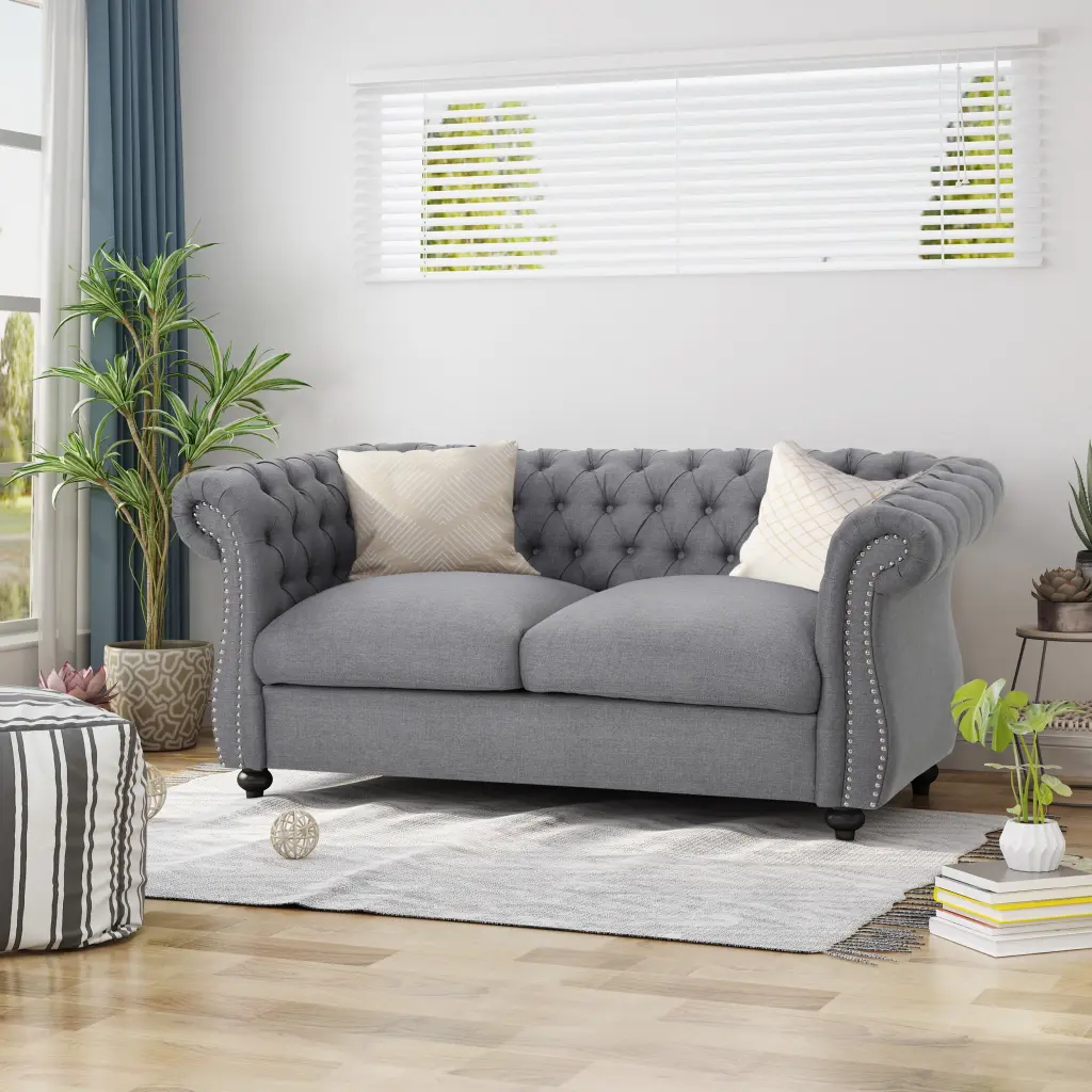 Homiyad Loveseat Sofa - Stylish and Compact Small Spaces