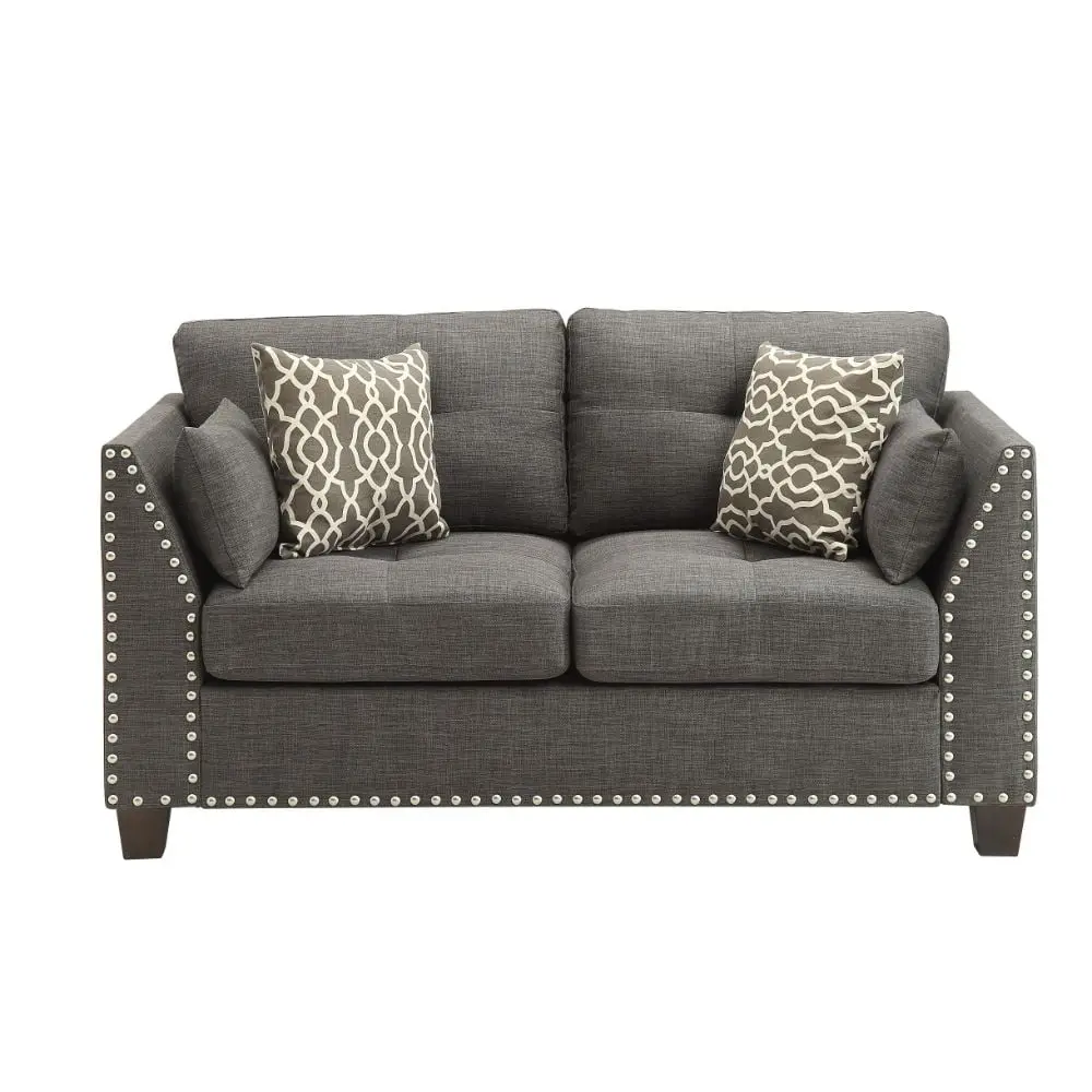Laurissa Loveseat Comfortable Fabric Sofa Living Room