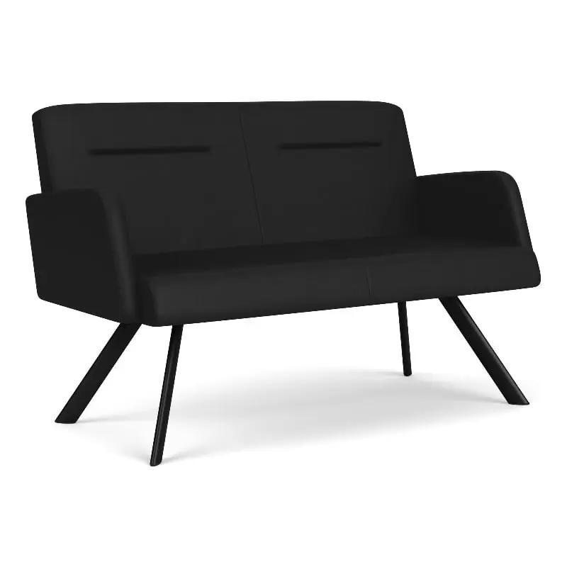 Willow Lounge Two-Seater Sofa Steel Frame - Versatile Furniture Piece Lesro