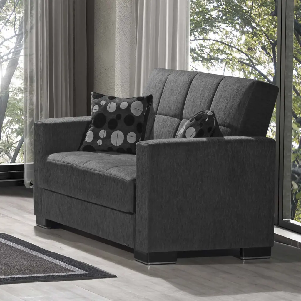 ARMADA LOVESEAT 19 DARK GRAY Ottomanson