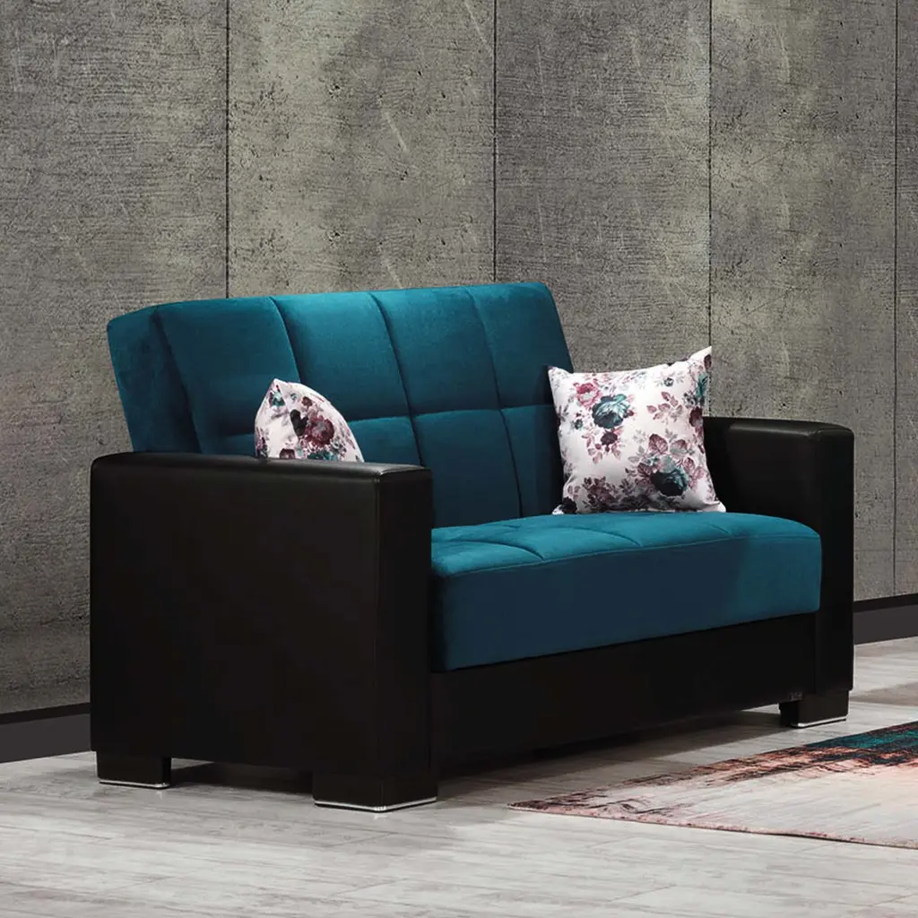 ARMADA LOVESEAT 17 EMERALD BLUE Ottomanson