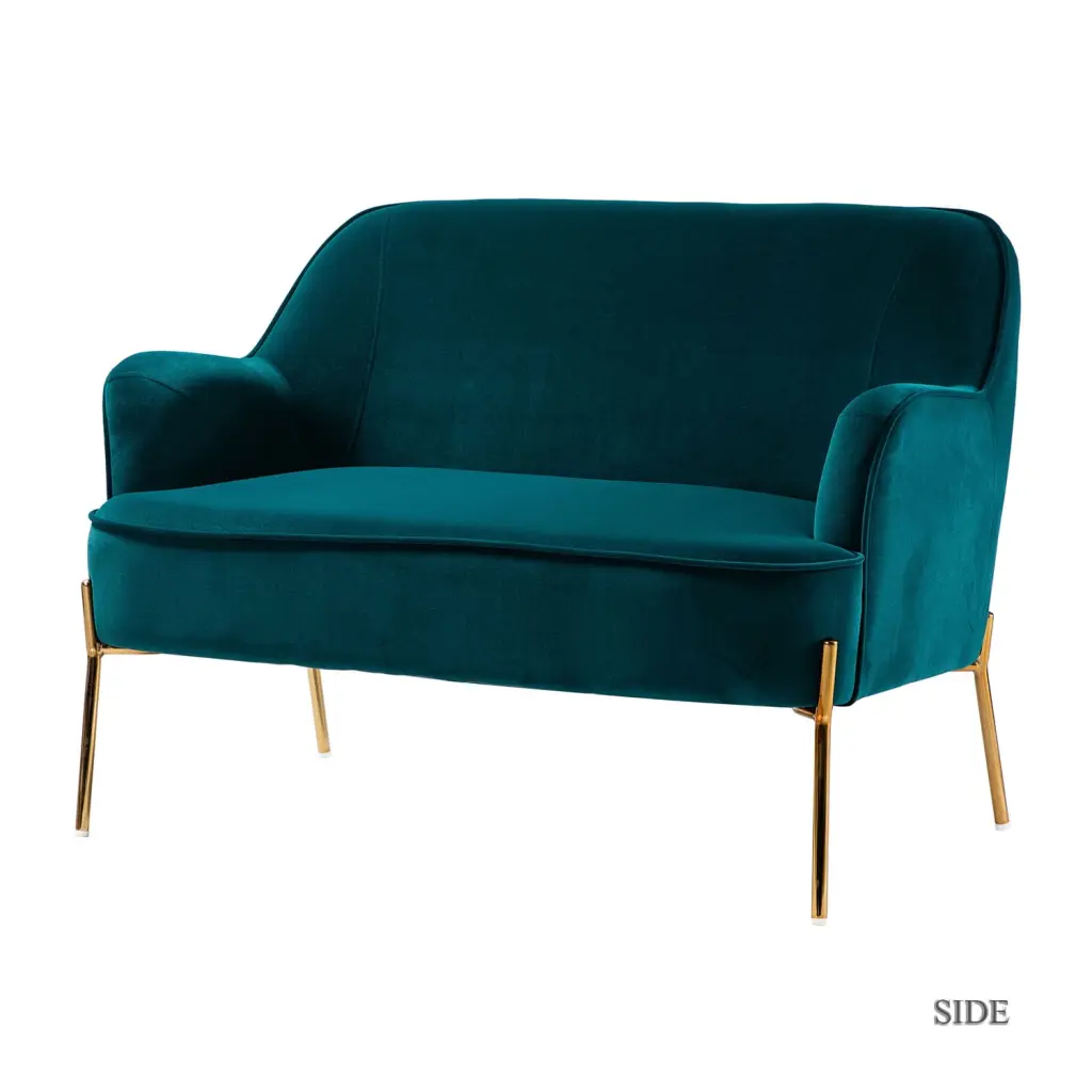 Romacci Semele Loveseat Sofa Piped Edges Design Stylish Living Room Furniture