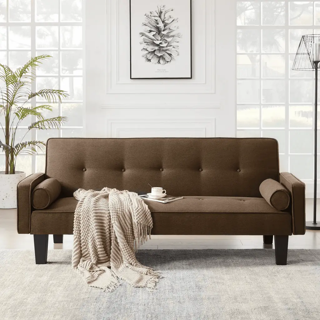 TYAQYF MEGA Fabric Sofa Medieval Love Seat Pillows