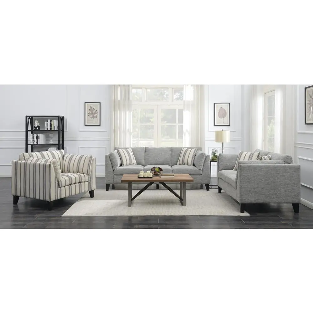 Wallace & Bay Doyle Loveseat Gray