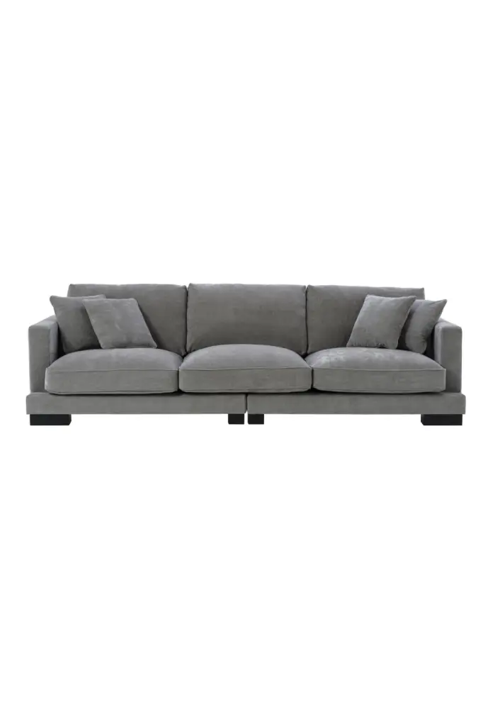 Fabric Modern Sofa Eichholtz Tuscany Luxe Living Room Couch