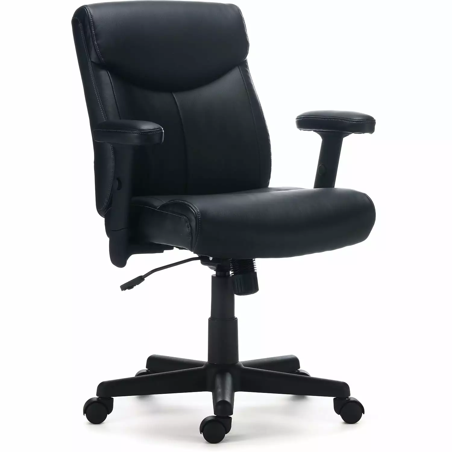 Staples Traymore Luxura Managers Chair Black 2-Pack