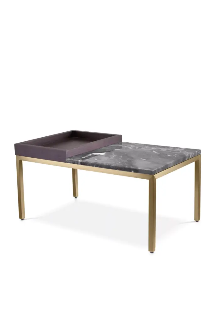 Luxury Marble Side Table Eichholtz Forma