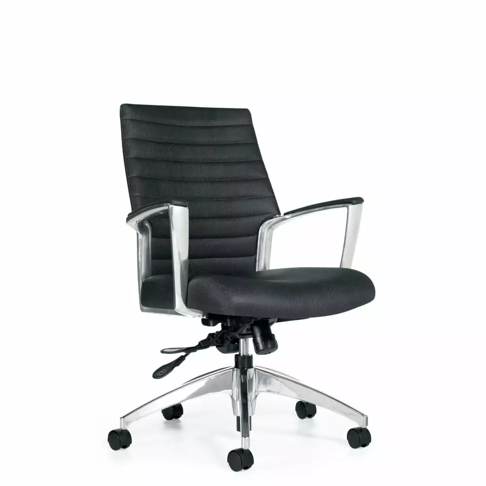 Accord Mid Back Executive Desk Chair Ergonomic Support Cubicles