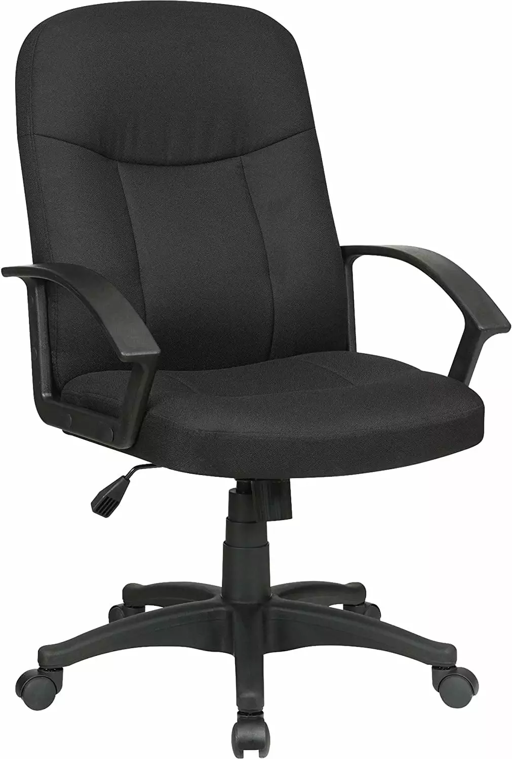 LLR84552 Executive Fabric Mid-Back Chair - Ergonomic Office Chair Adjustable Height and Swivel FANWB