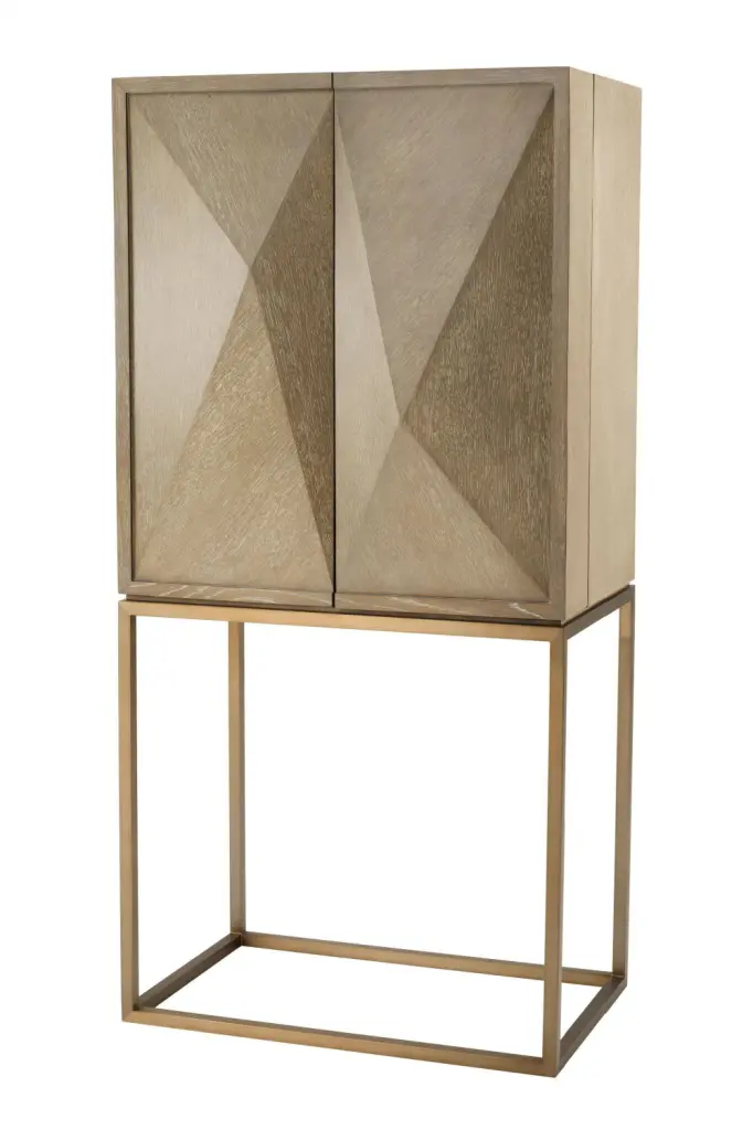 Mid Century Bar Cabinet Eichholtz Highland Vintage Home Bar