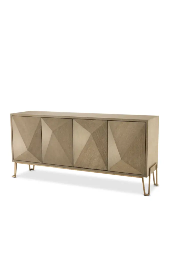 Mid Century Modern Media Cabinet Eichholtz Highland TV Stand Storage
