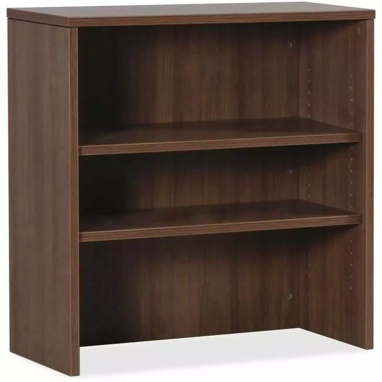 36 x 36 x 14.8 Inch Stack Bookcase Walnut Modern Storage Solution Newestedition