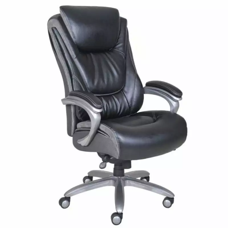 Bowery Hill Executive Office Chair Bliss Black Modern Ergonomic Design