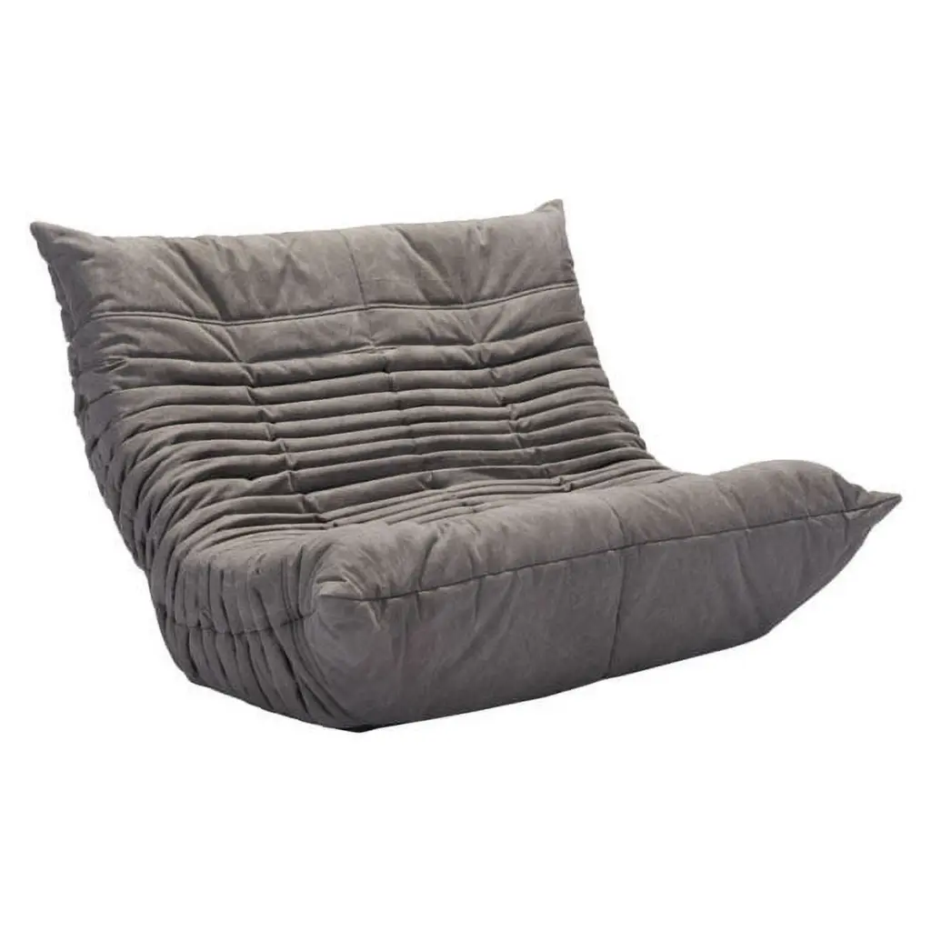 Urban Design Loveseat Gray Modern Living Room Sofa HomeRoots