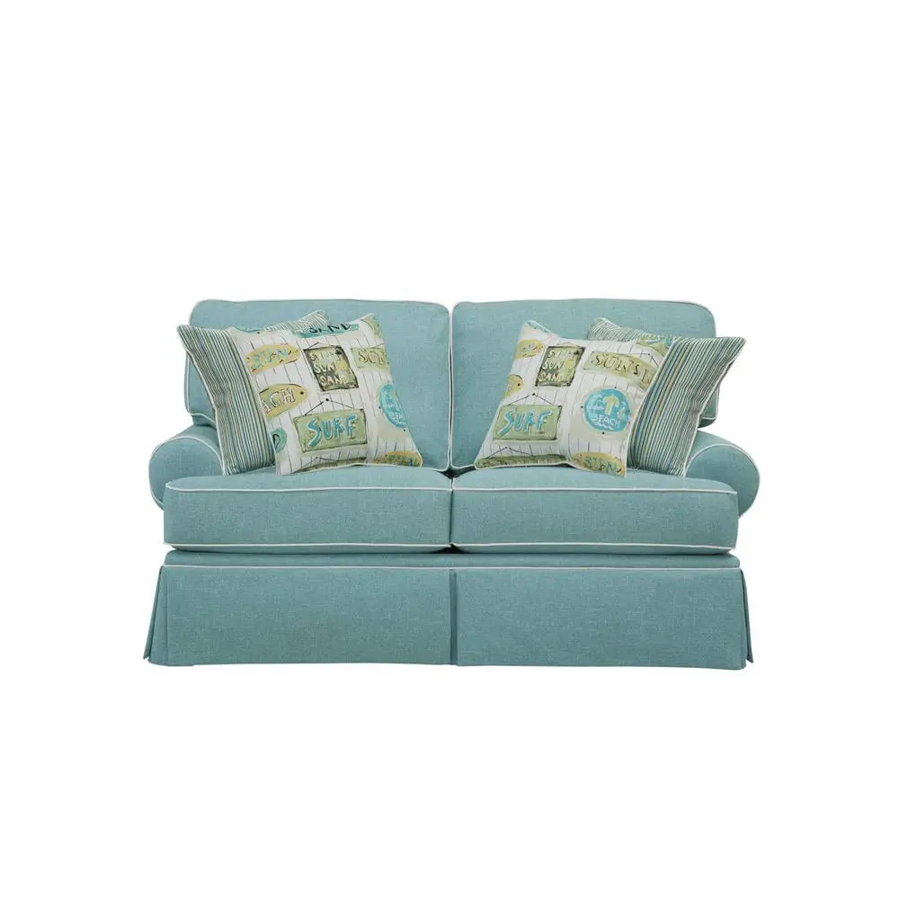 Homewood Furniture Seaglass Loveseat Modern Living Room