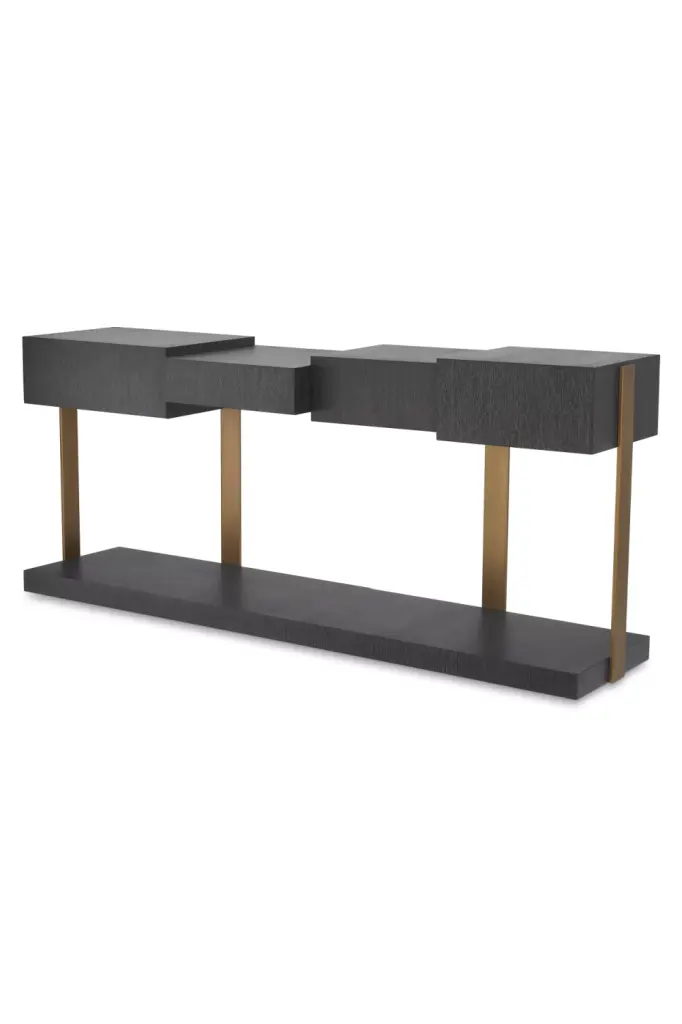 Sculptural Modern Console Table Eichholtz Nerone Contemporary Entryway Furniture