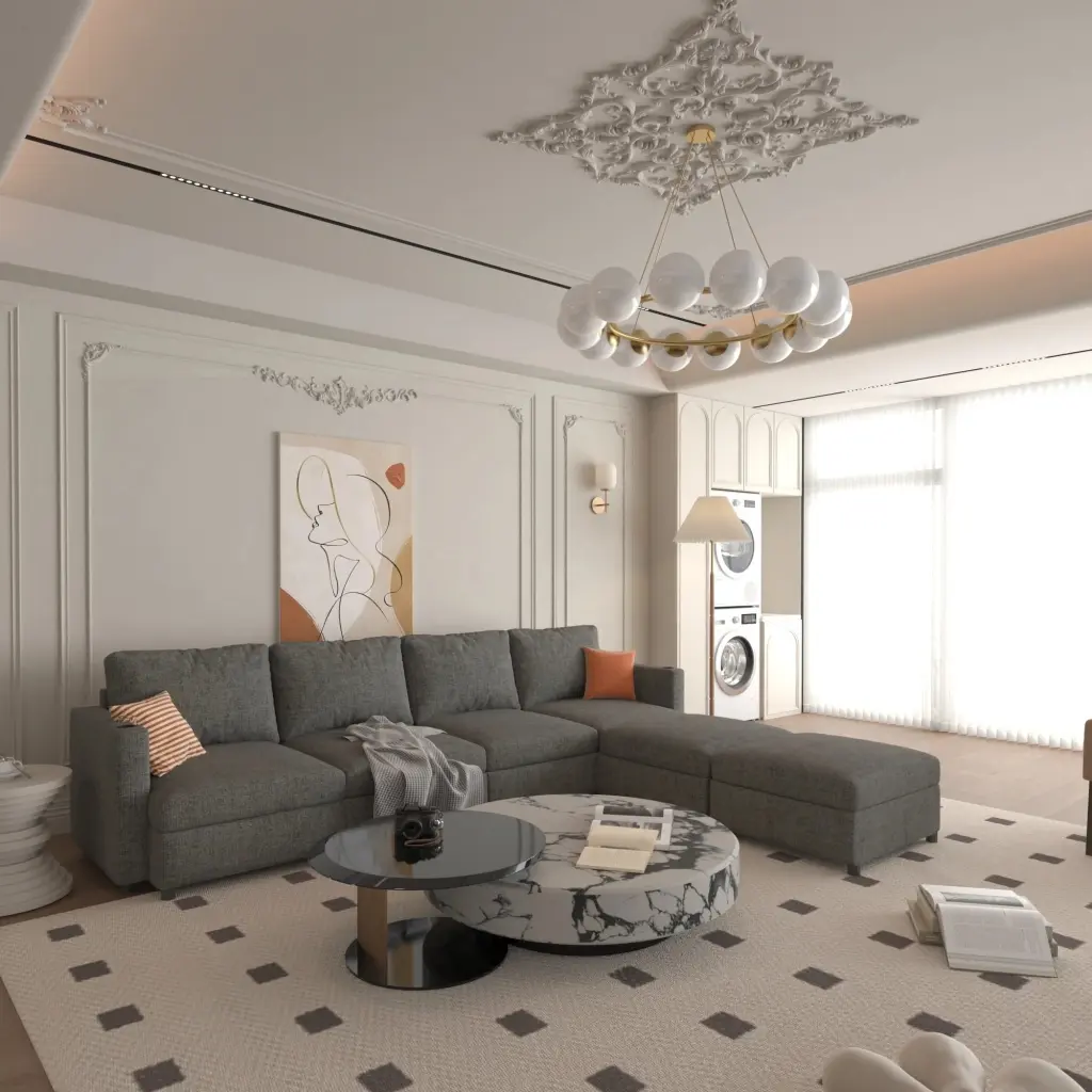 Modern Large U-Shape Modular Sectional Sofa Storage Function Sofa Bed Ottoman unknown