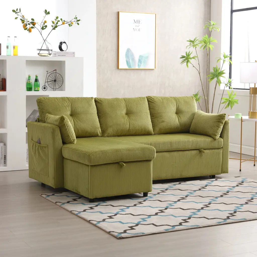 UNITED Modular Sectional Sofa L Shaped Couch Reversible Chaise and Storage Seats unknown