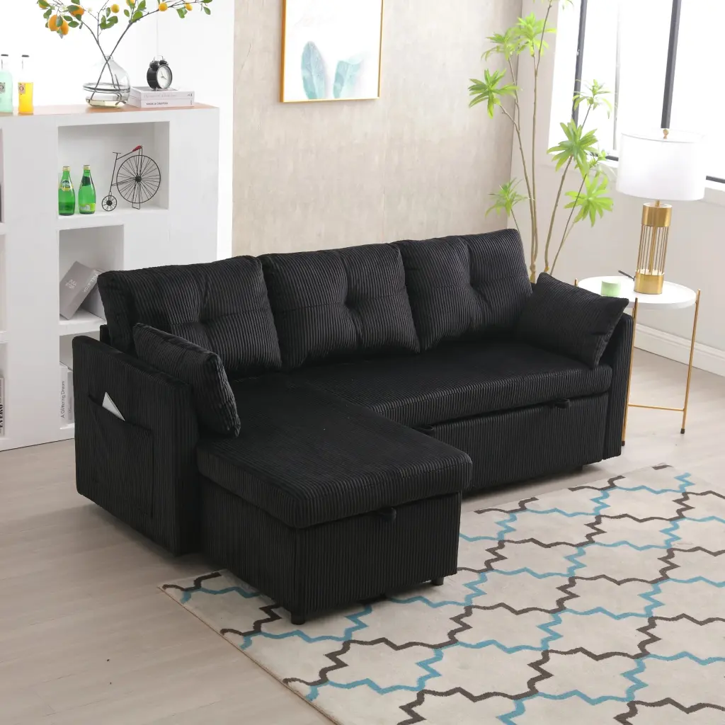 UNITED Modular Sectional Sofa L Shaped Couch Reversible Chaise and Storage Seats unknown